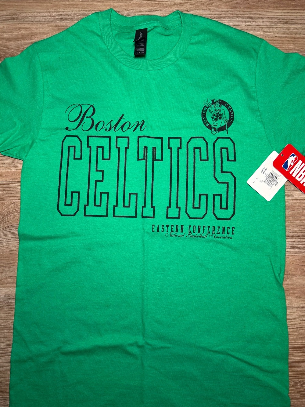 NBA Boston Celtics Green Logo Graphic Tee
